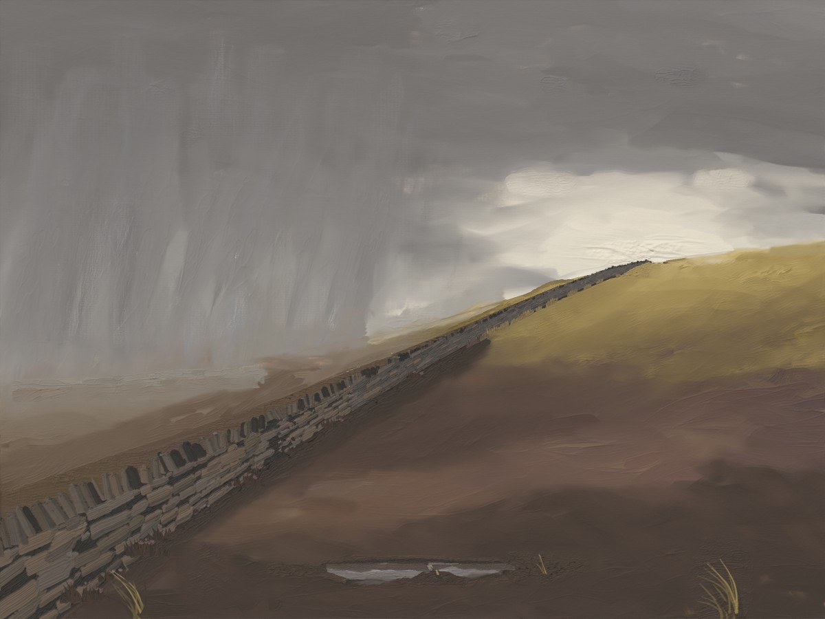 Over the Brow, Rain Coming