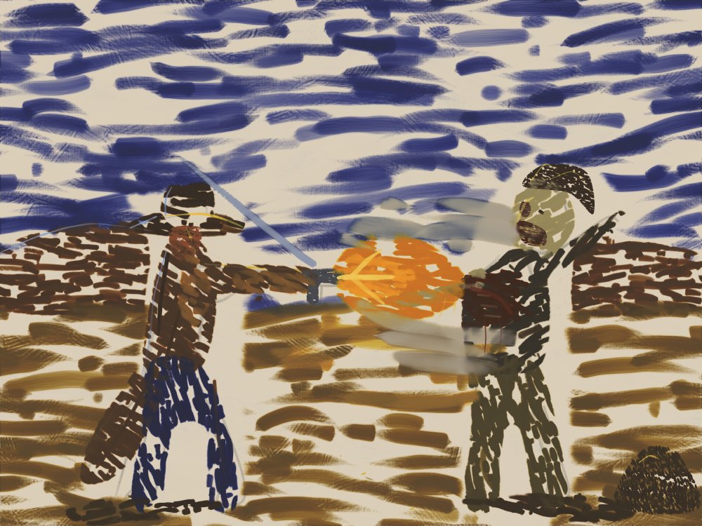 the painting